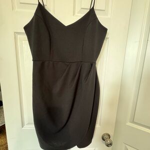 Lulu's Black Mini Dress